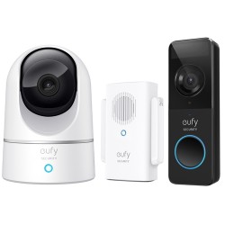 Eufy by anker Video Doorbell Battery + Beveiligingscamera 2K