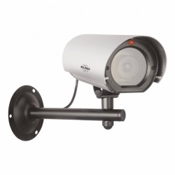 ELRO CDB27F Outdoor Dummy Camera - Aluminium - met Flash Light