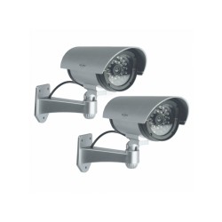 ELRO CDB25S-2 Outdoor Dummy Camera met LED's 2 Pack
