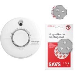 Fireangel SCB10-INT Combimelder + SAVS® Montageset - Combimelder - Rook én CO - 10 jaar accu en sensor