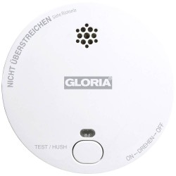 Gloria R1 Rookmelder werkt op batterijen