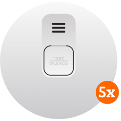 Elro Blue Line CBFS58R Koppelbare Rookmelder 5-pack (10 jaar)