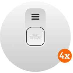 Elro Blue Line CBFS58R Koppelbare Rookmelder 4-pack (10 jaar)