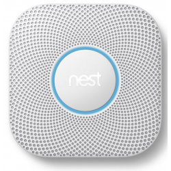 Google Nest Protect 2e Gen. Rook- En Koolmonoxidemelder (batterijvoeding)
