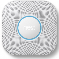 Google Nest Protect 2e Gen. Rook- En Koolmonoxidemelder (batterijvoeding)