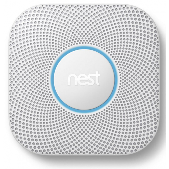 Google Nest Protect 2e Gen. Rook- En Koolmonoxidemelder (netvoeding)